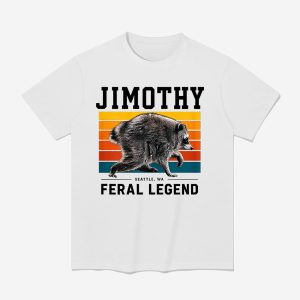 Jimothy Raccoon Seattle Feral Legend Shirt