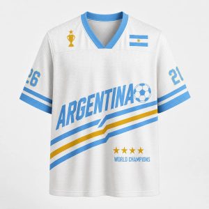 Argentina 2026 World Champions Mesh Jersey