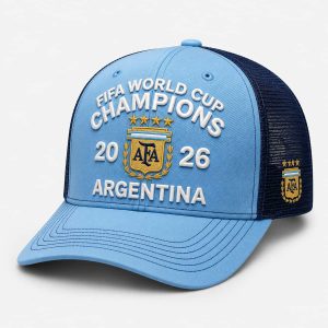 2026 World Cup Champions Argentina Mesh Cap
