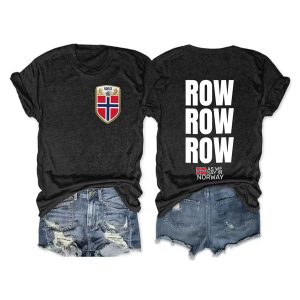 Norway 2026 World Cup Norwegian Vikings Row Shirt