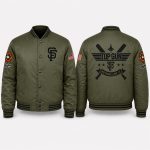 2026 Giants Top Gun Night Bomber Jacket Giveaway