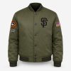 2026 Giants Top Gun Night Bomber Jacket Giveaway1