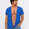2026 Lions 3D Muscle Illusion Fan Shirt