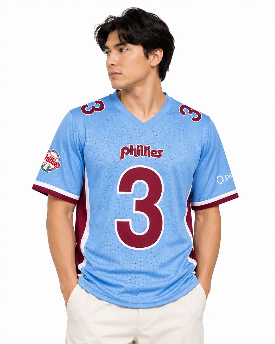 2026 Phillies PECO Bryce Harper Football Jersey Giveaway 2026 Phillies PECO Bryce Harper Football Jersey Giveaway