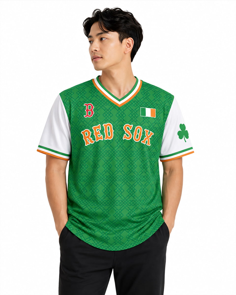 2026 Red Sox Irish Celebration Jersey Giveaway 2026 Red Sox Irish Celebration Jersey Giveaway