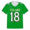 2026 Tulane Green Wave The King of Mardi Gras City Jersey (3)