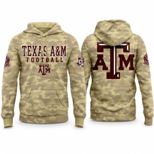 Texas A&M Aggies Desert Camo Football Hoodie