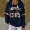 Bears Shuffle Like It's 1985 Pit Striped Hoodie