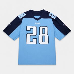 Mike Tomlin Chris Johnson Titans Jersey (4)