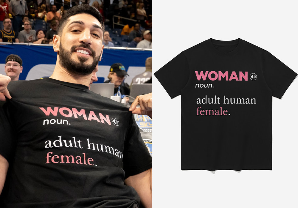 Enes Kanter Woman Noun Adult Human Female Shirt