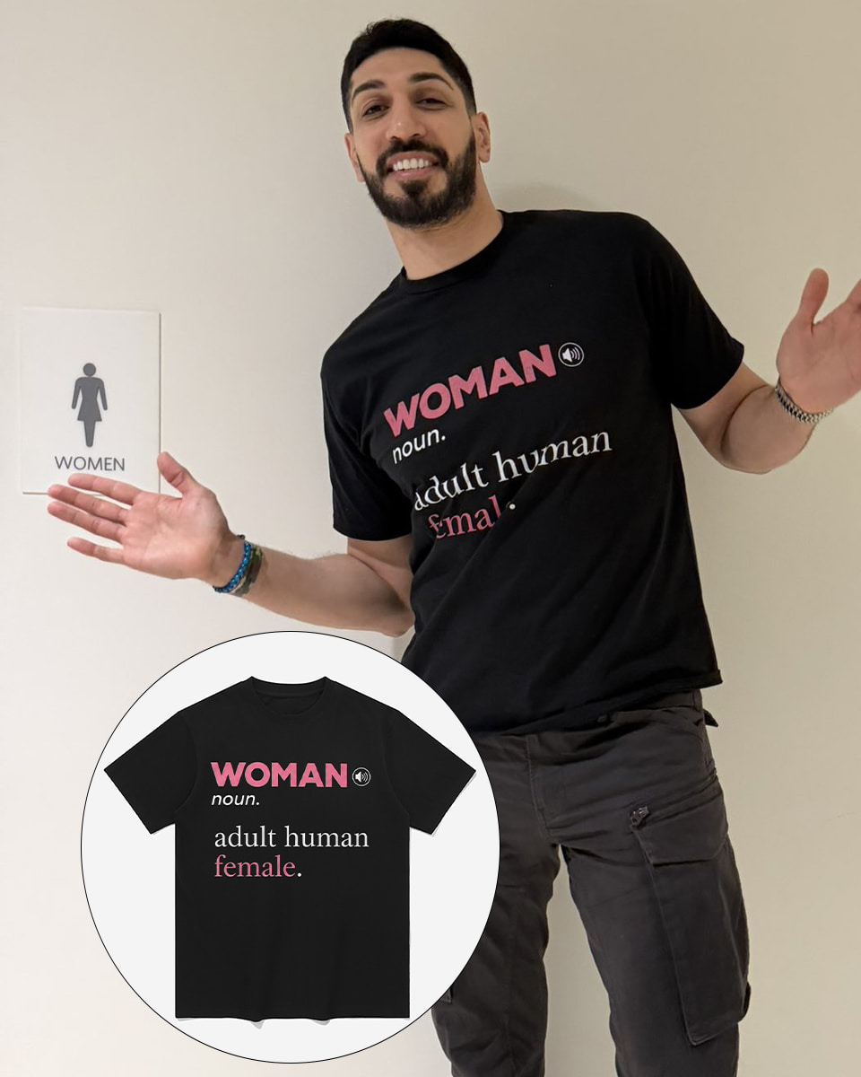 Enes Kanter Woman Noun Adult Human Female Shirt1