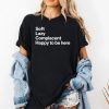Grayson Waller Soft Lazy Complacent Happy To Be Here Hoodie (2)
