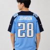 Mike Tomlin Chris Johnson Titans Jersey 9 Mike Tomlin Chris Johnson Titans Jersey (2)