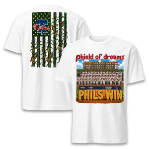 2026 Phield of Dreams Phils Win Two Sided Shirt 1