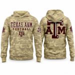 Texas A&M Aggies Desert Camo Football Hoodie