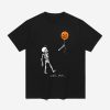 Well Shit Skeleton Halloween Pumpkin Balloon Shirt 1