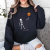 Well Shit Skeleton Halloween Pumpkin Balloon Shirt 3