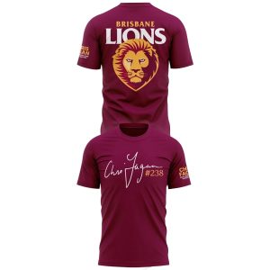 Brisbane Lions Chris Fagan 238 Games Shirt