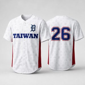 2026 Tigers Taiwanese Heritage Jersey Giveaway