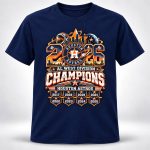 2026 Astros AL West Division Champions Shirt