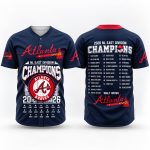 2026 Braves NL East Division Champions Jersey