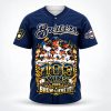 2026 Brewers 103 Wins NL Central Division Champions Baseball Jersey1