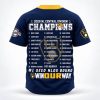 2026 Brewers 103 Wins NL Central Division Champions Baseball Jersey2