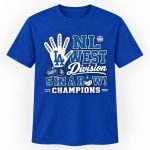 2026 Dodgers NL West 5 In A Row Champions Shirt