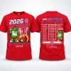 2026 Red October Phillies Two Sided Shirt
