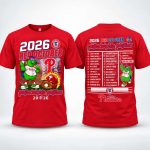 2026 Red October Phillies Two-Sided Shirt