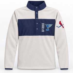 Cardinals St Louis Blues Night Fleece Pullover 2026 Giveaway