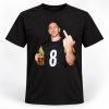 Aaron Rodgers Smoking Beer Middle Finger Shirt