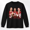 Brock Purdy Joe Montana And Steve Young 49ers Middle Finger Beer Smoking Shirt1