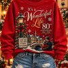 It's A Wonderful Life 80th Anniversary 1946 2026 Christmas Print Casual Sweatshirt1