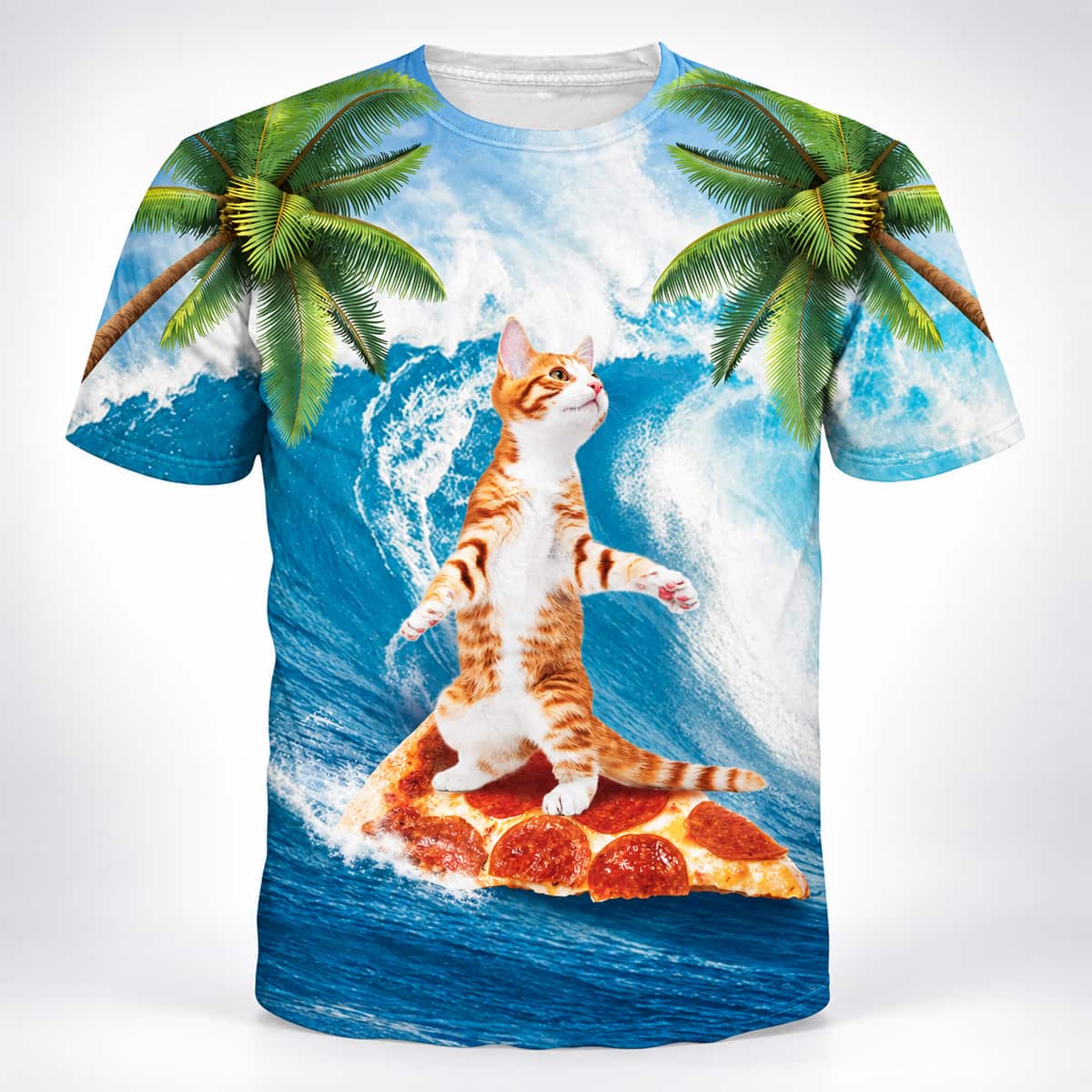 Joe Burrow Cat Surfing On Pizza Shirt 1 Joe Burrow Cat Surfing On Pizza Shirt (3)