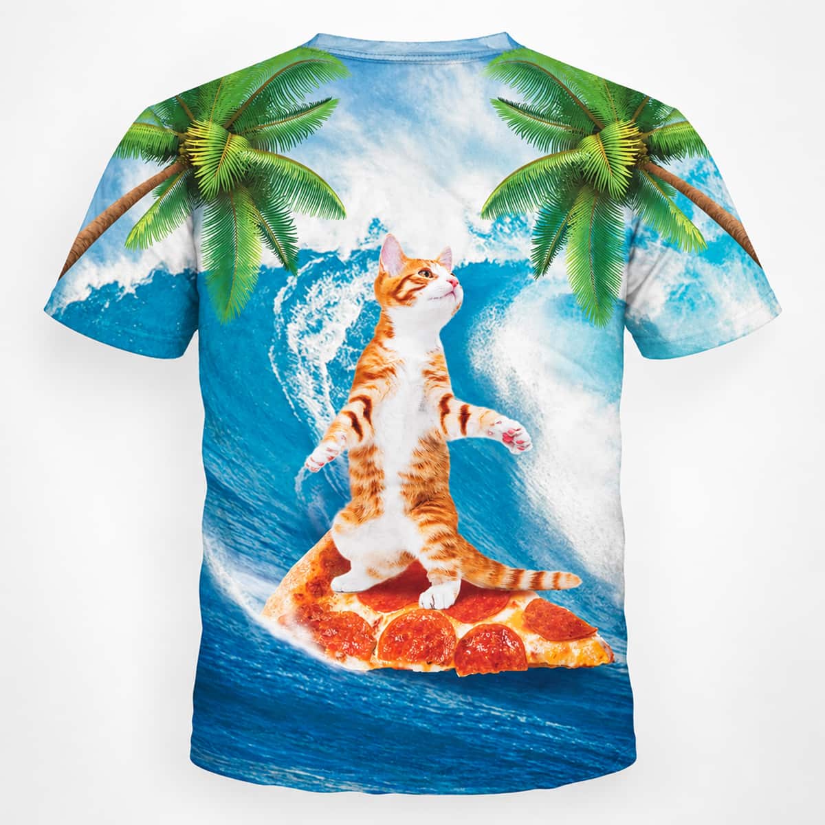 Joe Burrow Cat Surfing On Pizza Shirt 2 Joe Burrow Cat Surfing On Pizza Shirt (4)