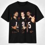 Joe Burrow Ja'Marr Chase Tee Higgins Smoking Beer Shirt
