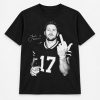 Josh Allen Smoking Beer Middle Finger Shirt
