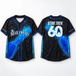 Mariners Star Trek 60th Anniversary Night Jersey 2026 Giveaway