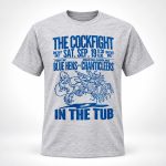 The Cockfight In The Tub Blue Hens Vs Chanticleers Shirt