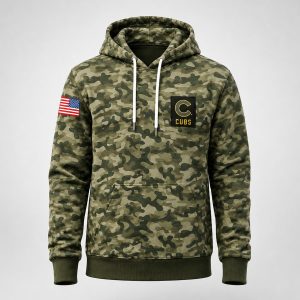 Cubs Armed Forces Appreciation Hoodie 2026 Giveaway