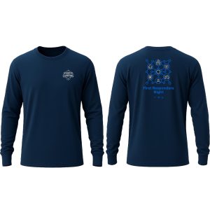 Dodgers First Responders Night Long Sleeve Shirt 2026 Giveaway