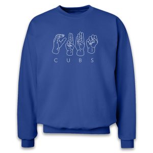 Cubs Deaf Inclusive Sweatshirt 2026 Giveaway