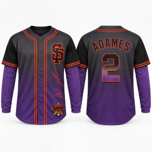 Giants Willy Adames Gigantes Long Sleeve Jersey 2026 Giveaway (1)