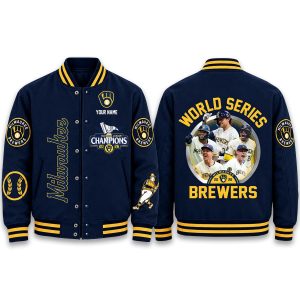 Brewers NLCS Champions 2026 World Series Baseball Jacket
