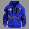 2026 Brewers 1X World Series Champions Quarter Zip Hoodie3