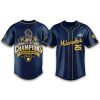 2026 Brewers First World Series Champions Jersey