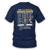 2026 Brewers NLCS Bound Two Sided Shirt1