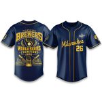 2026 Milwaukee Brewers World Series Champions Jersey