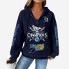 2026 Rays ALCS Champions Hoodie Half Zip